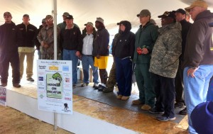 Forty-one veterans joined bass anglers for a team tournament. SFN photo