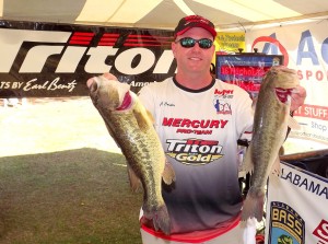 Coby Carden wins another berth in the B.A.S.S. Nation National Championship. SFN Photo