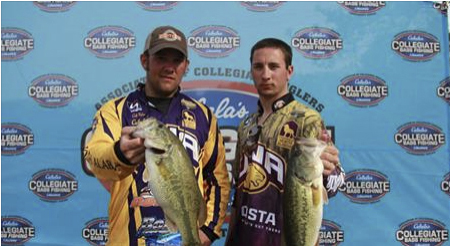 UNA's Robb Young and Austin Lake Blasingame - B.A.S.S. Photo