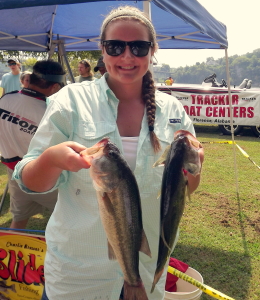 Stacey Curtis brought in some nice keepers.