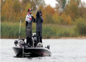 Beginning Sunday, Oct. 12, at 2 p.m. ET, ESPN2 will air a four-hour programming block of bass fishing action including the A.R.E. Truck Caps Bassmaster Elite Series at Cayuga Lake, the Toyota Bassmaster Angler of the Year Championship and the Bassmaster Elite Series: Winning Ways TV show.   Photo by Seigo Saito/Bassmaster 