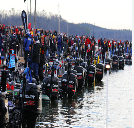 The Bassmaster Elite Series heads to Alabama's Lake Guntersville April 9-12 for the Diet Mountain Dew Bassmaster Elite at Lake Guntersville to be held out of Guntersville City Harbor.   Photo by Seigo Saito/Bassmaster