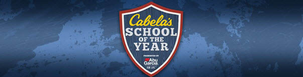 Cabela School of Year Logo Bar