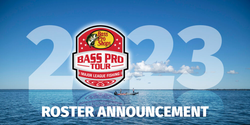 2023 Bass Pro Tour roster is set