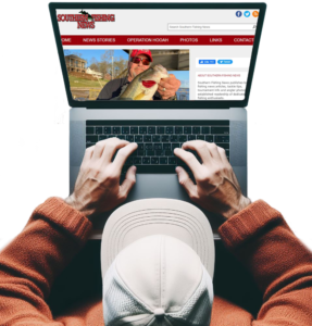 overhead view angler