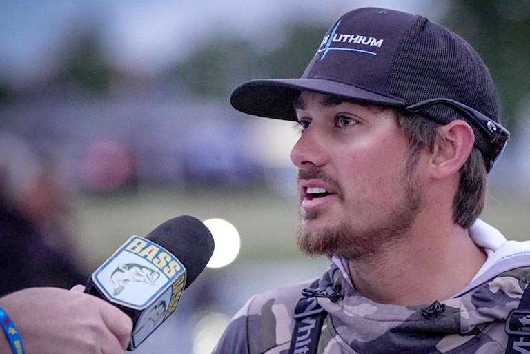 B.A.S.S. Elite angler Wesley Gore